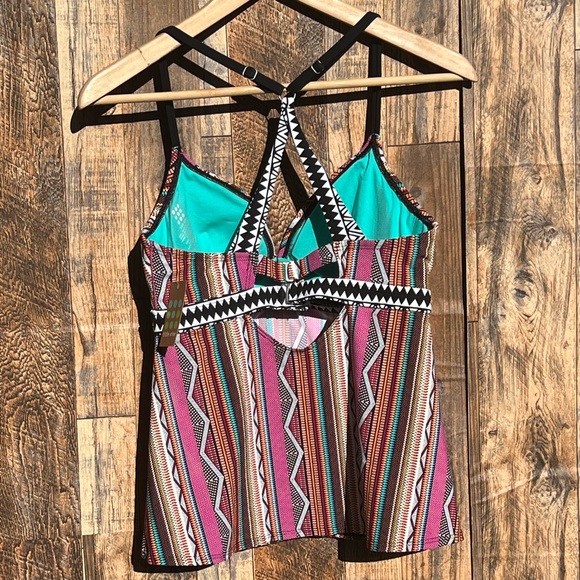 NEW Title Nine Tankini Swimsuit SZ 32D NWT - Picture 2 of 4